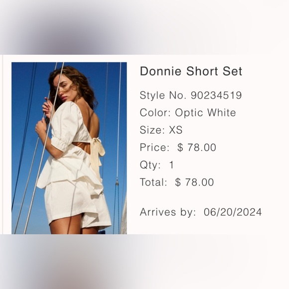 Free People Donnie Short Set - Picture 3 of 3